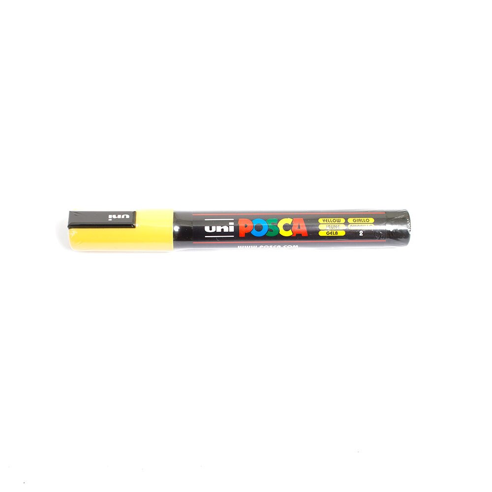 Uni Posca, Paint Marker, Art & School, 5M, 48472, Yellow